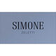 Modern Name Double Sided Shimmer Contact Cards Image 3 of 6